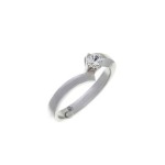 Δαχτυλιδι Μονοπετρο με Διαμαντι 0,25 Ct , F , VS1